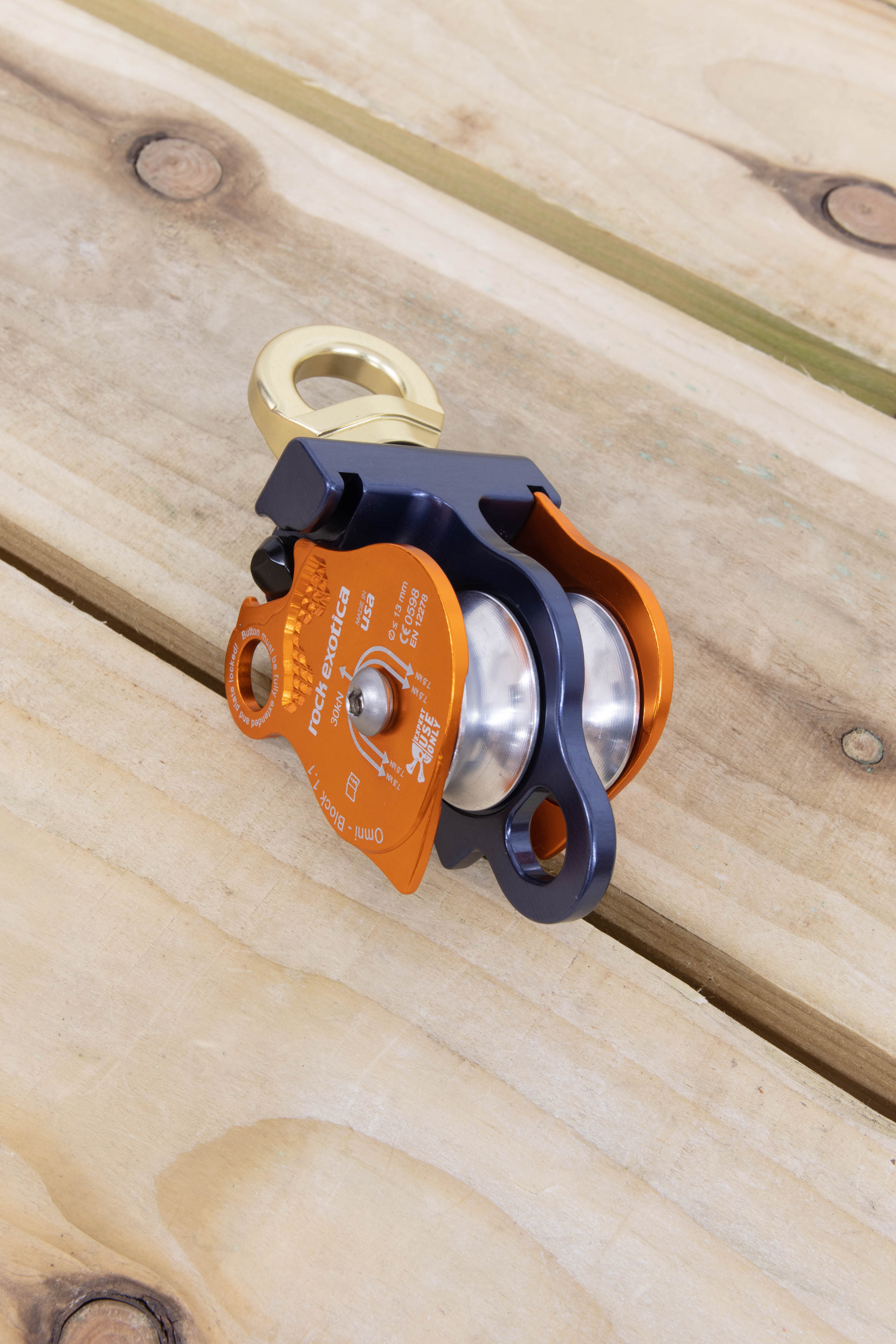 Rock Exotica - Omni Block 1.1 Double Pulley – Rope Access Equip